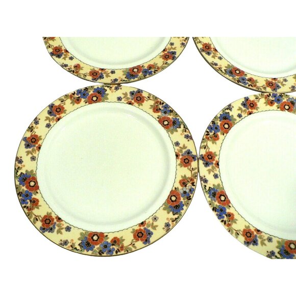 Plates Aynsley Floral 6-piece set made in England - Picture 5 of 12